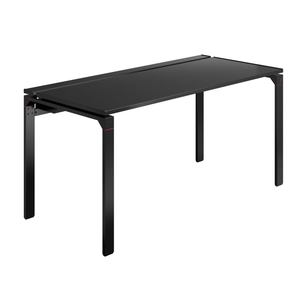 Professional Gaming Desk W/ Built-in Storage Metal Accessory